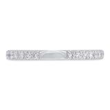0.38ct 14k White Gold Diamond Lady's Band Size 6
