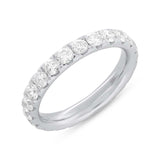 2.00ct 14k White Gold Diamond Eternity Lady's Band