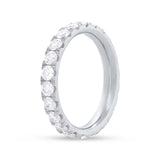 2.00ct 14k White Gold Diamond Eternity Lady's Band