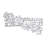 1.18ct 18k White Gold Diamond Lady's Ring