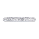 0.83ct 14k White Gold Diamond Eternity Band