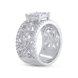 1.71ct 14k White Gold Diamond Lady's Ring