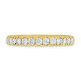 0.55ct 14k Yellow Gold Diamond Lady's Band