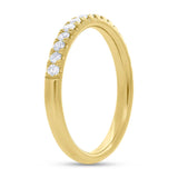 0.55ct 14k Yellow Gold Diamond Lady's Band