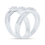 1.15ct 14k White Gold Diamond Lady's Ring