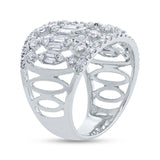 1.65ct 14k White Gold Diamond Lady's Ring
