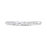 0.21ct 18k White Gold Diamond Lady's Band