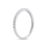 0.21ct 18k White Gold Diamond Lady's Band