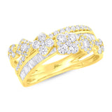 1.18ct 18k Yellow Gold Diamond Lady's Ring