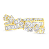 1.18ct 18k Yellow Gold Diamond Lady's Ring