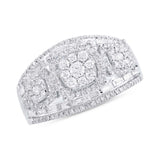 0.92ct 14k White Gold Diamond Lady's Ring