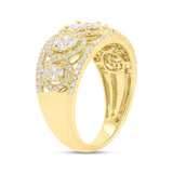 0.72ct 14k Yellow Gold Diamond Lady's Ring
