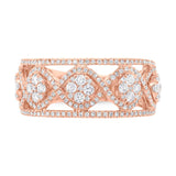 0.82ct 14k Rose Gold Diamond Lady's Ring