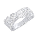 1.18ct 14k White Gold Diamond Lady's Ring