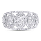 0.72ct 14k White Gold Diamond Lady's Ring
