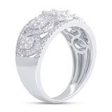 0.72ct 14k White Gold Diamond Lady's Ring