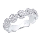0.50ct 14k White Gold Diamond Lady's Ring