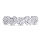 0.50ct 14k White Gold Diamond Lady's Ring