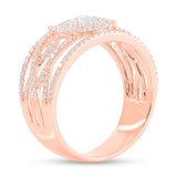 0.91ct 14k Rose Gold Daimond Lady's Ring