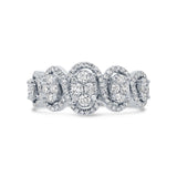 0.55ct 14k White Gold Diamond Lady's Ring