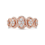 0.55ct 14k Rose Gold Diamond Lady's Ring