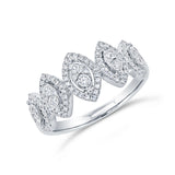 0.47ct 14k White Gold Diamond Lady's Ring