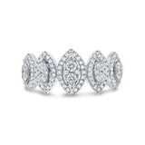 0.47ct 14k White Gold Diamond Lady's Ring