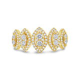 0.47ct 14k Yellow Gold Diamond Lady's Ring