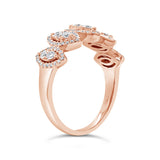 0.47ct 14k Rose Gold Diamond Lady's Ring