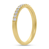 0.40ct 14k Yellow Gold Diamond Lady's Band Size 6