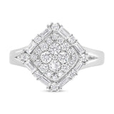 0.75ct 14k White Gold Diamond Lady's Ring