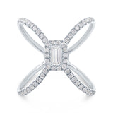 0.50ct 14k White Gold Diamond Lady's Ring