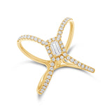 0.50ct 14k Yellow Gold Diamond Lady's Ring