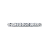 0.28ct 14k White Gold Diamd Lady's Band