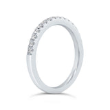 0.30ct 14k White Gold Diamond Lady's Band