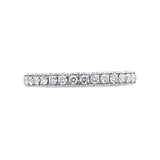 1.07ct 14k White Gold Diamond Lady's Band