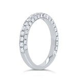 1.07ct 14k White Gold Diamond Lady's Band