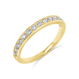 0.36ct 14k Yellow Gold Diamond Lady's Band