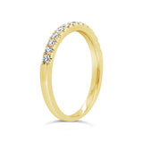 0.31ct 18k Yellow Gold Diamond Lady's Band