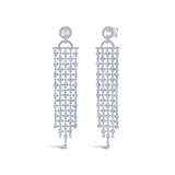 1.55ct 14k White Gold Diamond Earring