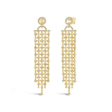 1.55ct 14k Yellow Gold Diamond Earring