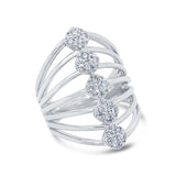 0.68ct 14k White Gold Diamond Lady's Ring