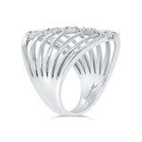 0.68ct 14k White Gold Diamond Lady's Ring