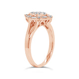 0.47ct 14k Rose Gold Diamond Lady's Ring