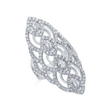 1.59ct 14k White Gold Diamond Lady's Ring