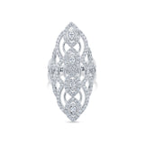 1.59ct 14k White Gold Diamond Lady's Ring