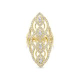 1.59ct 14k Yellow Gold Diamond Lady's Ring
