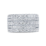 1.80ct 14k White Gold Diamond Lady's Ring