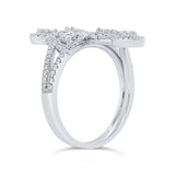 0.72ct 14k White Gold Diamond Lady's Ring