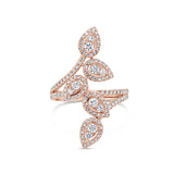 0.72ct 14k Rose Gold Diamond Lady's Ring